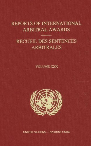 Reports of International Arbitral Awards, Vol. 33 (United Nations)