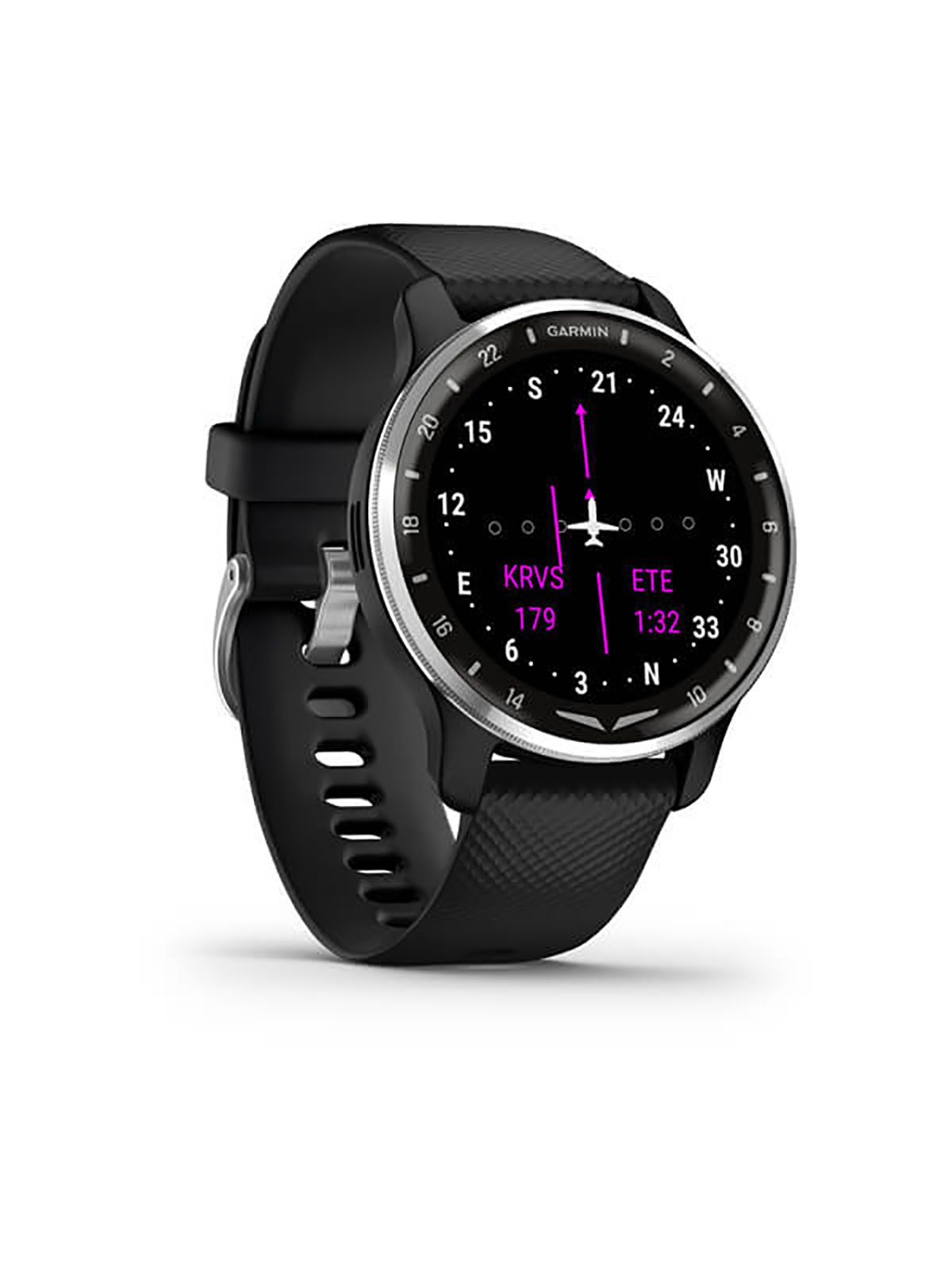 Garmin D2 Air X10 Aviator Smartwatch Schwarz