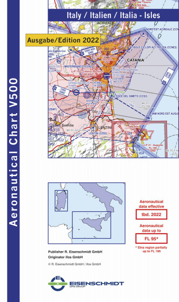 VFR 500 Italy, Issue Isle (2022 edition) (preorder)