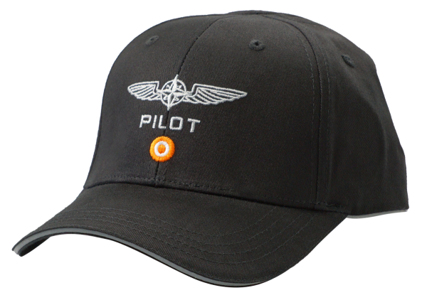 cap "pilot" 100% cotton, marine blue