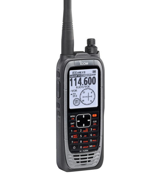 ICOM Flugfunkgerät IC-A25NE (mit NAV+COM Kanäle)